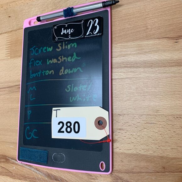 J Crew Slim Shirt Mens L Large Slate White Gingham Plaid Flex Washed Cotton - Picture 9 of 10